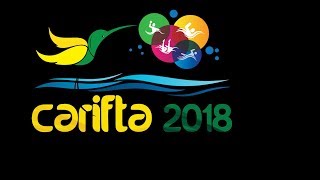 CARIFTA 2018 Day 3 PM  Water Polo Finals  Medal Ceremony [upl. by Oika]