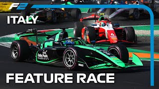 F2 Feature Race Highlights  2024 Italian Grand Prix [upl. by Feetal770]