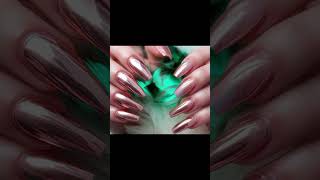 Chrome Nails are stunning Giving that boring color life Get your Chrome powders from The Nail Art [upl. by Backler]