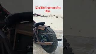 Modified accessories bikeviralreels experiment वीडियो [upl. by Yznel]