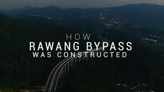 How Rawang Bypass was constructed  Underslung MSS [upl. by Ainelec]