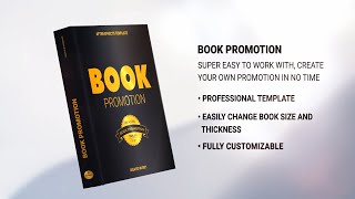 Book Launch Promo Video  After Effects Template [upl. by Spielman]