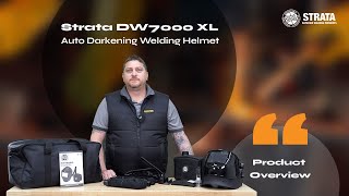 Strata DW7000XL Auto Darkening Welding Helmet with PAPR Unit Overview [upl. by Barby]