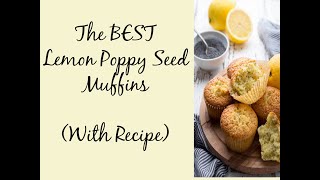 🍋The BEST Lemon Poppy Seed Muffins Our Favorite Recipe 🍋 [upl. by Carothers]