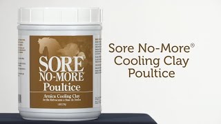 Sore No More® Cooling Clay Poultice Review [upl. by Ehsom547]