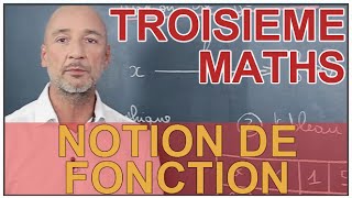 Notion de fonction  Maths 3e  Les Bons Profs [upl. by Charla953]