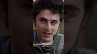 Bob Dylan movie starring Timotheé Chalamet shorts movie trailer shortvideo [upl. by Atteloiv623]