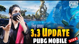 PUBG MOBILE 33 UPDATE LIVE  TMG AMNA [upl. by Katharina172]