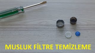 COK BASİT MUSLUK FİLTRESİ PERLATÖR NASIL TEMİZLENİR  HOW TO CLEAN THE FAUCET [upl. by Nnyleve]