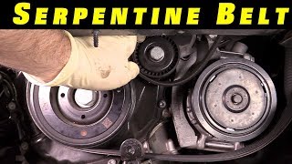 How to Replace a Serpentine Belt [upl. by Anivas]