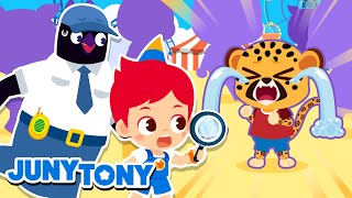 ¡Animales Bebés Perdidos 😭 ¿Dónde Está tu Mami 😨 Canciones Infantiles  JunyTony en español [upl. by Nesyla991]