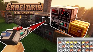 MEKANISM Ore Multiplication TUTORIAL plus Mining Gadgets in Craftoria  Minecraft 121 [upl. by Eniak]