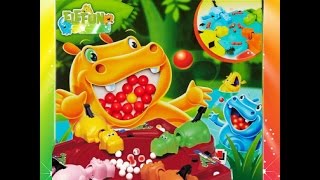 Hungry Hungry Hippos Kids Review [upl. by Llednahc]