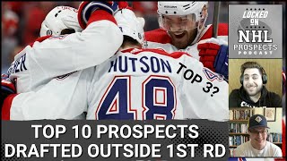 Top 10 NHL Prospects Drafted Outside the 1st Round  2024 Offseason Edition [upl. by Adnawal]