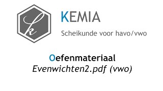 Oefenmateriaal Evenwichten2pdf vwo [upl. by Serra]