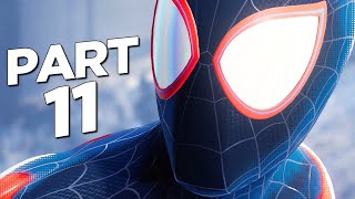 SPIDERMAN MILES MORALES PS5 Walkthrough Gameplay Part 11  SPIDERVERSE SUIT Playstation 5 [upl. by Anoif]