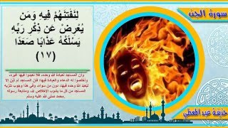 سورة الجن بالتفسير والصور المعبرة  Surah AlJinn english subtitle in cc  حذيفة عبد المعطي [upl. by Akimas]