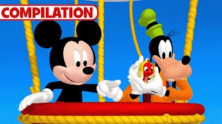 Mickey Mouse Clubhouse Best Goofy Full Episodes 🤪  Compilation  disneyjr [upl. by Gene]