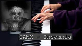 IAMX  Insomnia piano cover  sheets [upl. by Reece]