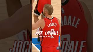 Jock Landales NBA Season Debut aussie nbapreseason [upl. by Perkin]