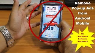 How to remove Popup ads from Android Mobile  100 Free  No tools Required [upl. by Dash510]