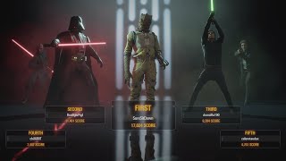 Star Wars Battlefront 2  Bossk Gameplay  Heroes Vs Villains [upl. by Garland]