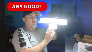 Mokot Solar Outdoor LED Lights with Motion and Light sensor Review [upl. by Ueihtam]