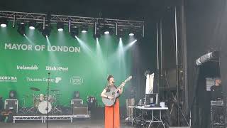 Laura Elizabeth hughes Performing Another Side Of Conversation  The London St Patricks Day170324 [upl. by Prager]