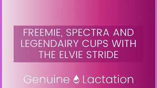 Testing the Elvie Strides Pump Suction mmHg using Freemie Spectra and Legendairy Cups [upl. by Atiugram]