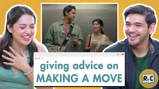 Singles and Couples Give Advice on Making A Move DareToGetCloser  Filipino  Rec•Create [upl. by Ymeon988]