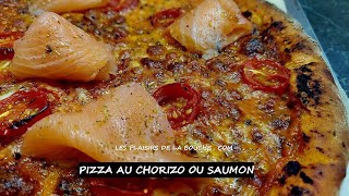 Pizzas au chorizo ou au saumon [upl. by Atiras]