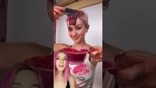 Pintándome el cabello con Betabel 😯 tips hairstyle viral [upl. by Terle281]