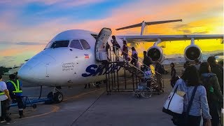 Skyjet Airlines BAE 146200 Manila ✈ Basco  FLIGHT REVIEW [upl. by Stets901]