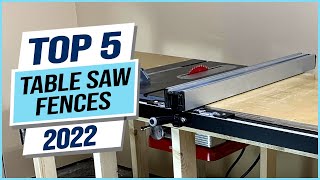 Top 5 Best Table Saw Fences 2023 [upl. by Evelinn]