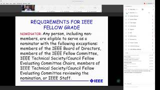 Programa de elevación de grado de membresía a IEEE Fellow Member [upl. by Benedicta105]