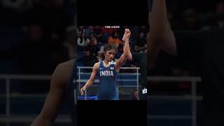 Vinesh Phogat disqualified 🥲olympics dangal 🇮🇳 vineshphogat wrestling [upl. by Reste]