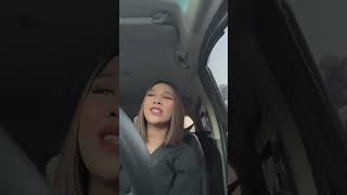 Tegar  Rossa Janita Gabriela cover carpool karaoke rossa carpoolkaraoke [upl. by Assadah]