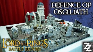 The Defence of Osgiliath BATTLE REPORT  Gondor at War Campaign Ep 1 [upl. by Rovaert]