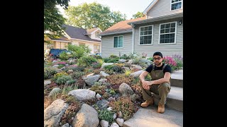 How to build a rockery with Johnny K  It is all about the hardscape  Episode 1 [upl. by Bunny]