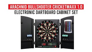 Arachnid Bullshooter Cricket Maxx 10 Electronic Dartboard [upl. by Ybanrab]