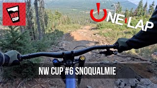 SNOQUALMIE Downhill POV  NW Cup 6 with Luke Strobel [upl. by Hamish205]