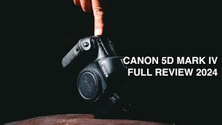 Canon 5D Mark IV in 2024  Comprehensive Review [upl. by Adrahs]