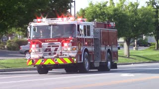 Lionville Fire Company Engine 472 responding [upl. by Lledal]