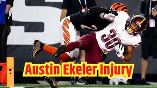 Austin Ekeler Injury Update A Tough Blow for the Chargers [upl. by Ilonka420]