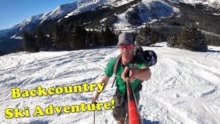 First Backcountry Ski Adventure of the Season Berthoud Pass [upl. by Onitnas673]