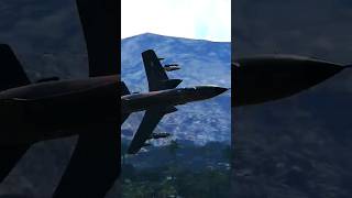 🔥 F105 Thunderchief low level flyby😲 edit warthunder shorts aviation military f105 xbox [upl. by Ahaelam734]