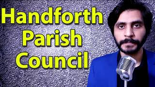 How To Pronounce Handforth Parish Council [upl. by Frager]