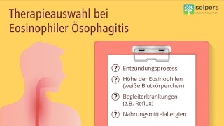 Eosinophile Ösophagitis  davon hängt die passende Therapiewahl ab Arzt informiert [upl. by Nnylarac843]