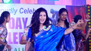 ALYA MANASA MASS DANCE PERFORMANCE IN IVLFUSION SONGIVL 75TH REPUBLIC DAY CELEBRATION2024 [upl. by Nileuqcaj]