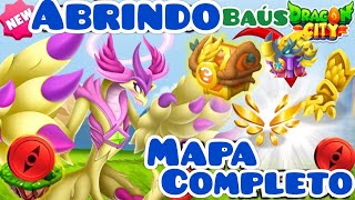 ABRINDO BAÚS DOS PERFURANTES ☺️ EVENTO ILHA DA GRADE DO DRAGÃO ABRAÇO 😄 MAPA COMPLETO 🤩 DRAGON CITY [upl. by Kristie]